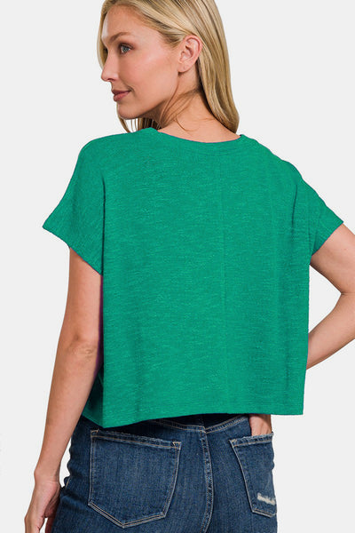 Round Neck Short Sleeve T-Shirt