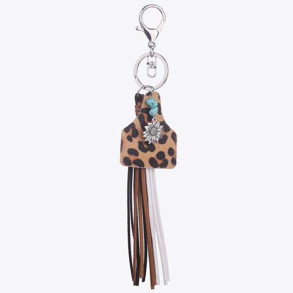 *Doorbuster* Turquoise Fringe Detail Key Chain