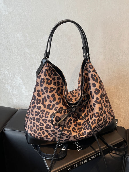 Leopard Dual Purpose Crossbody Bag