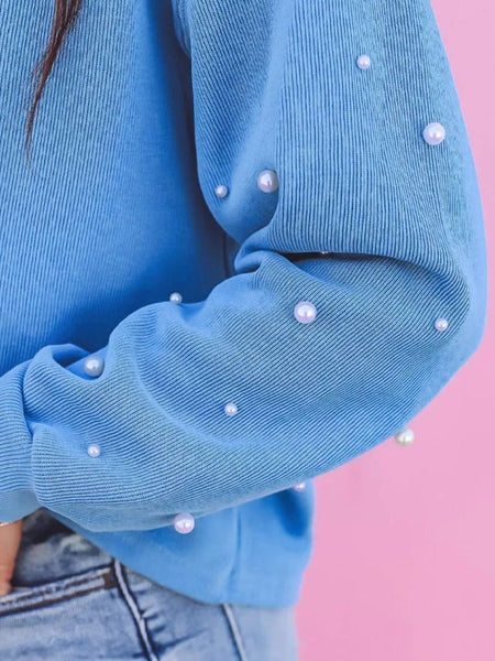 Detail Long Sleeve Sweatshirt