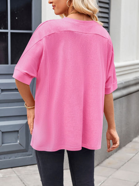 Round Neck Half Sleeve T-Shirt