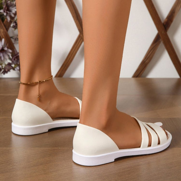 Three-Strap Sandals