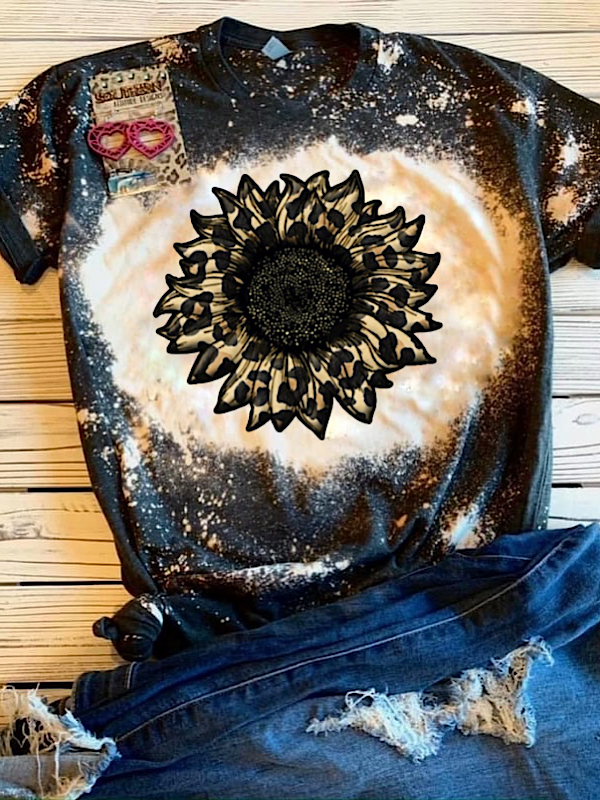 *Preorder* Bleached Leopard Sunflower