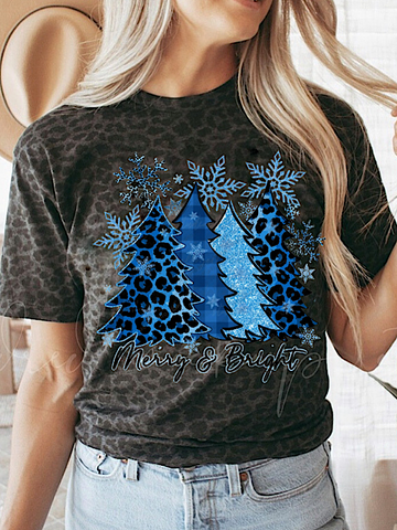 Blue Trees (Black Leopard LAT)