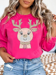 *Preorder* Shiny Reindeer (Heliconia Sweatshirt)