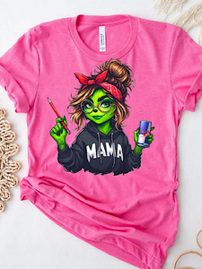 *Preorder* Green girl Mama (Charity Pink)