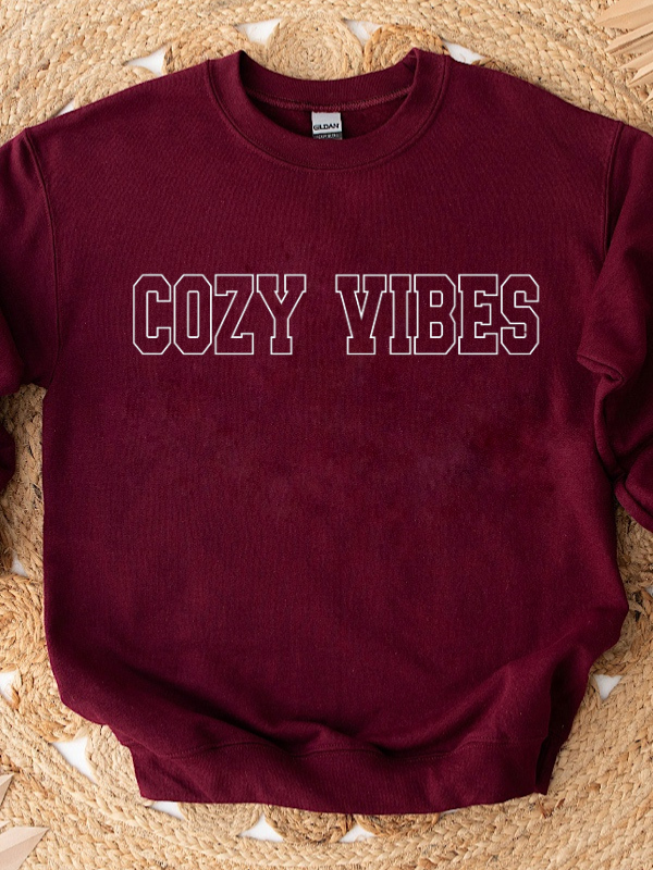 *Preorder* Cozy Vibes (Maroon)