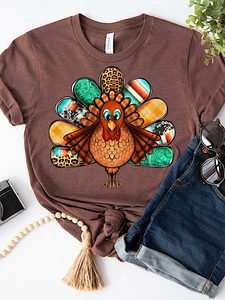 *Preorder* Multi Pattern Turkey (Brown)