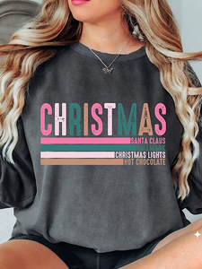 *Preorder* Christmas Definition (Charcoal Sweatshirt)