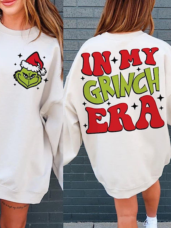 *Preorder* In My Grinch One Era (Sand Sweatshirt)