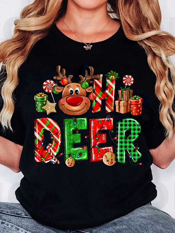 *Preorder* Oh Deer (Black)