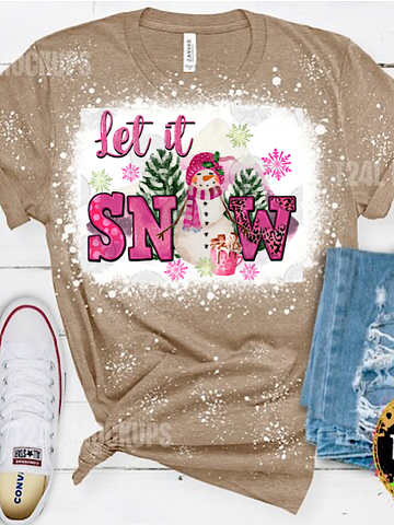 *Preorder* Bleached Let It Snow (Heather Tan)