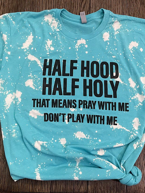 *Preorder* Half Hood Half Holly Tee
