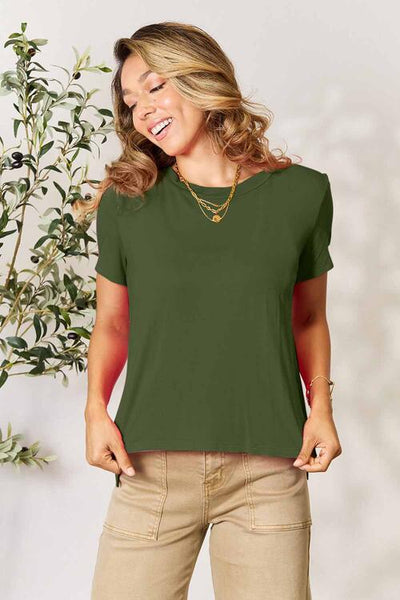 Round Neck Short Sleeve