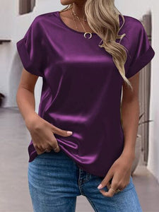 Round Neck Short Sleeve T-Shirt