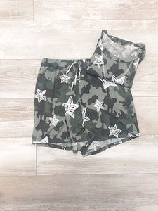 *New* Camo Star Shorts