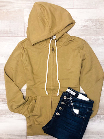 *New* Tan Hoodie