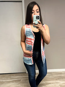 *New* Flag Button up tank