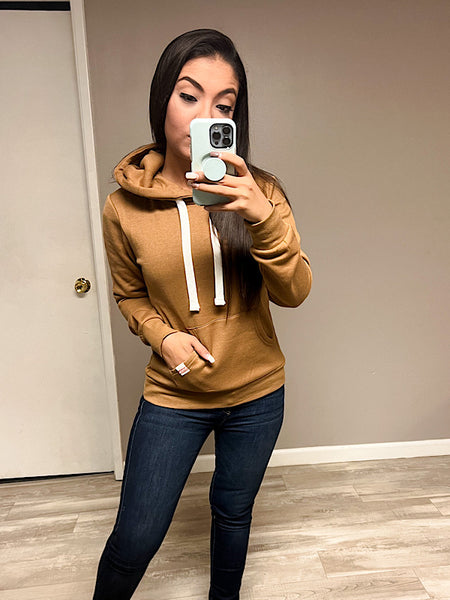 *New* Brown Pull Over Hoodie